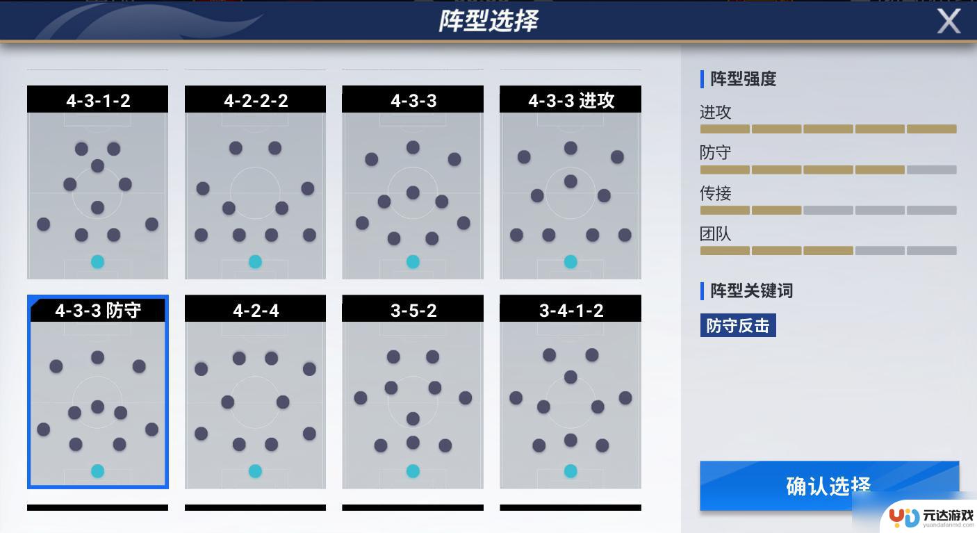 绿茵信仰如何选择合适的阵型