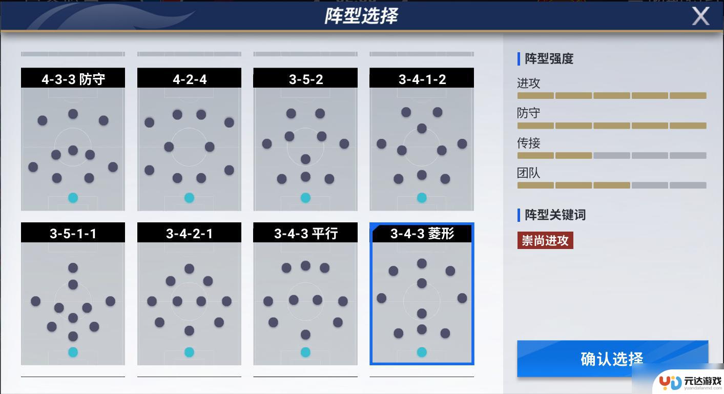 绿茵信仰如何选择合适的阵型