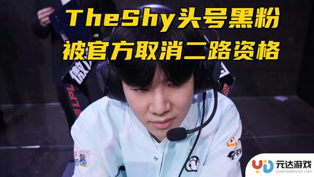 TheShy被官方取消二路资格，直播狂喷IG两小时，头号黑粉“落网”