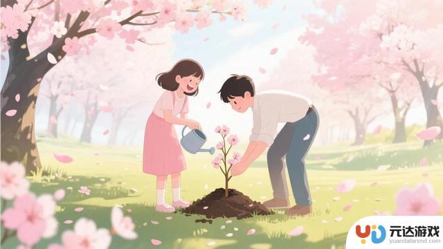 爱你的人会和你一起种樱花
