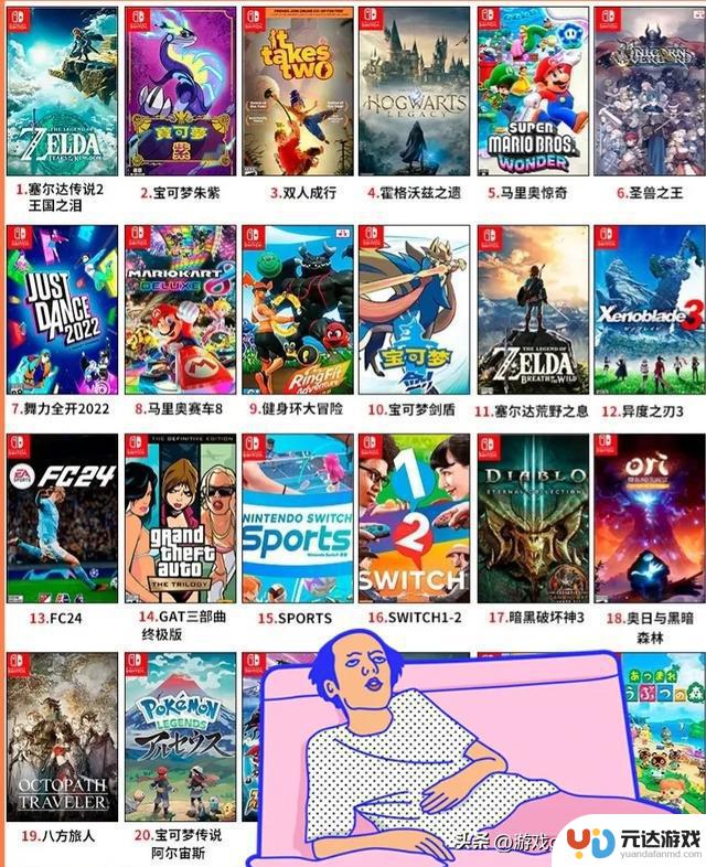 畅哥整理精选60款Switch必玩精品游戏大盘点！建议收藏！